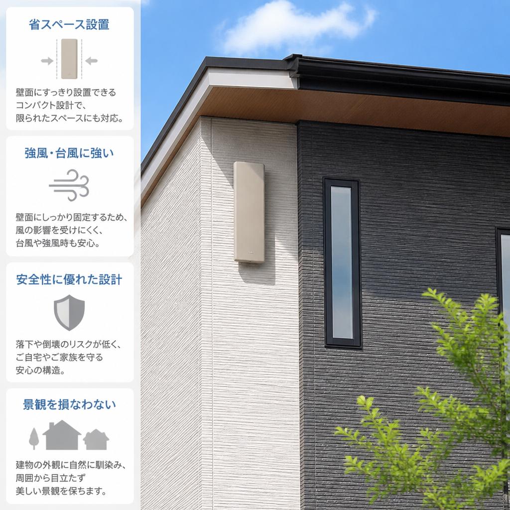 壁面アンテナのメリット