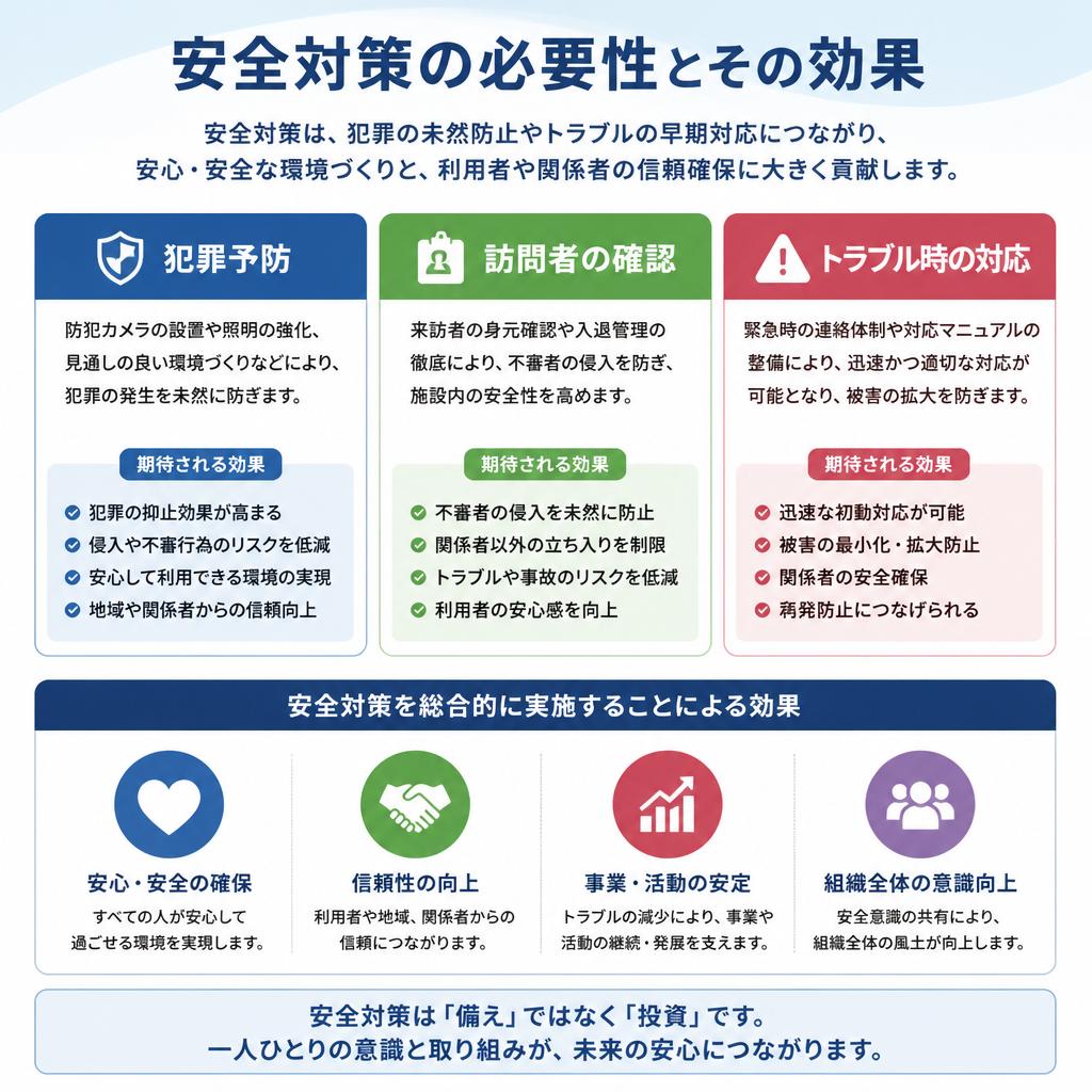 安全対策の重要性