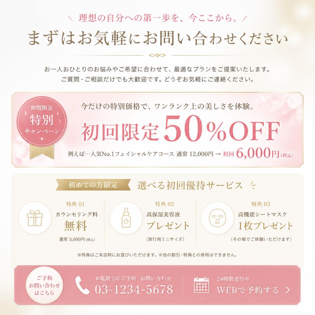 7. 今すぐお問い合わせを！
